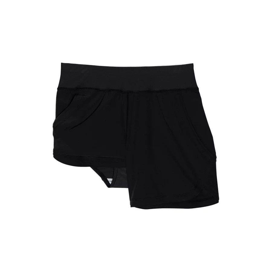 Women's Curvy Fit 5 Quick Dry Board Shorts Swim Shorts With Panty view 2