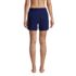Women's Curvy Fit 5" Quick Dry Board Shorts Swim Shorts with Panty, Back