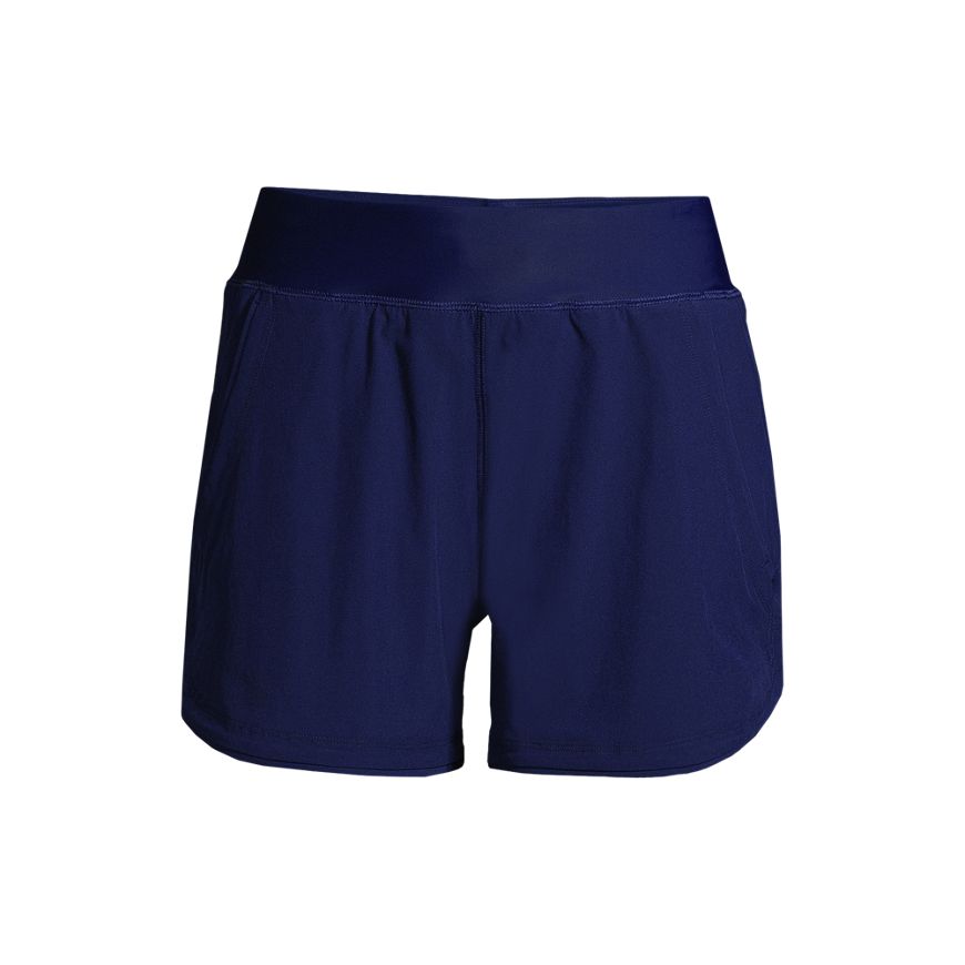 Women's Curvy Fit 5" Quick Dry Swim Shorts with Panty