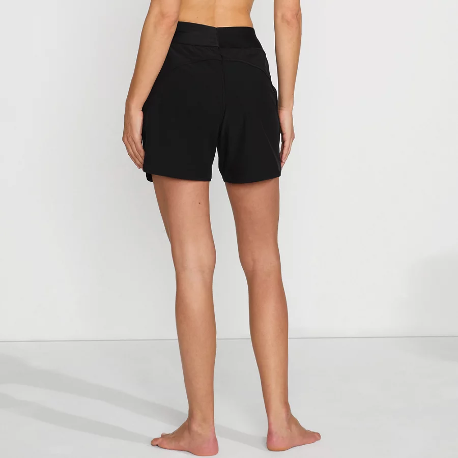 Women's Curvy Fit 5 Quick Dry Board Shorts Swim Shorts With Panty view 6