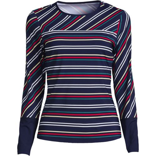 Lands end swim tee best sale rash guard