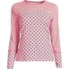 Women's Long Crew Neck Long Sleeve Rash Guard UPF 50 Swim Tee, Front