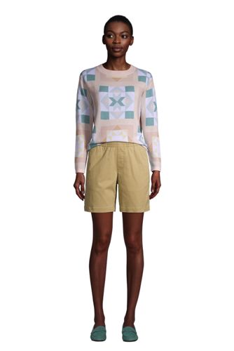 Chino-Shorts mit Dehnbund, 18 cm für Damen image number 9