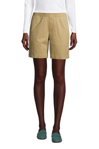 Chino-Shorts mit Dehnbund, 18 cm für Damen image number 6