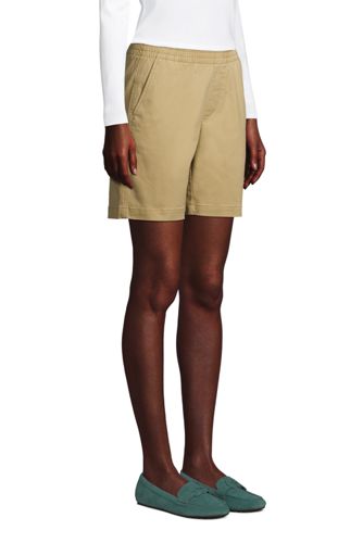 Chino-Shorts mit Dehnbund, 18 cm für Damen image number 8