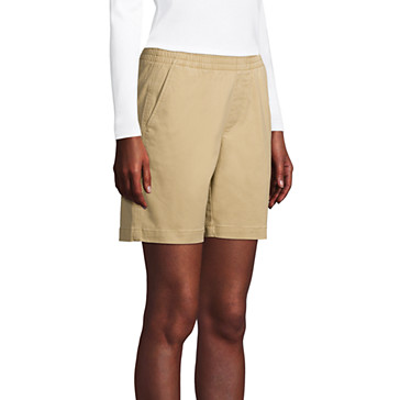 Chino-Shorts mit Dehnbund, 18 cm für Damen image number 8