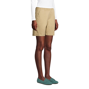 Chino-Shorts mit Dehnbund, 18 cm für Damen image number 2