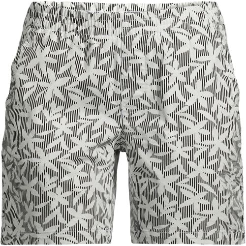 Chino-Shorts mit Dehnbund, 18 cm für Damen, Damen, size: regular, Weiß, Baumwoll-Mischung, by Lands' End