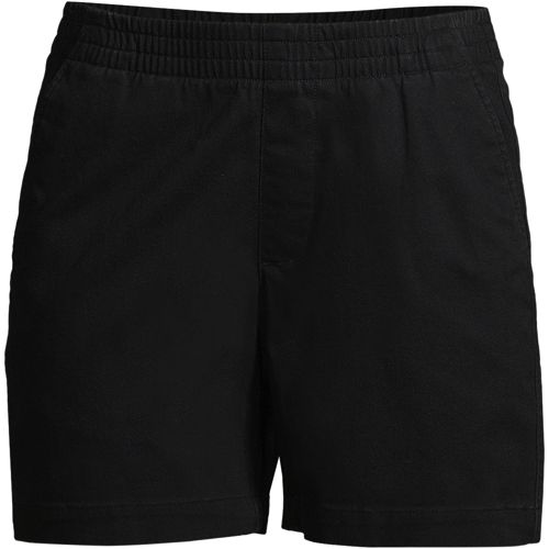 Plain black Bermuda shorts · Black · Dressy