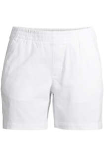 Women's Pull On 7 inch Chino Shorts