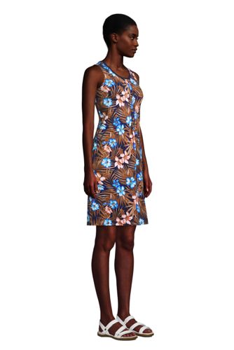 Ärmelloses Kleid mit Biesenfalten für Damen image number 7