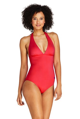 lands end halter swimsuit