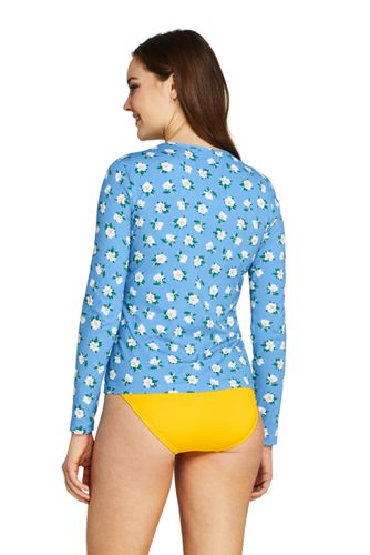 lands end swim shirt womens