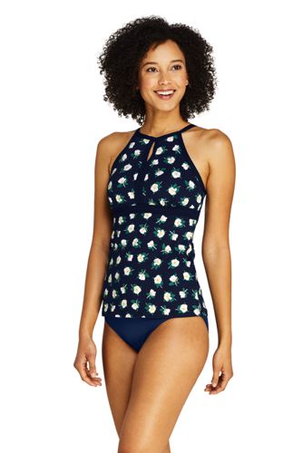 lands end womens swim tops