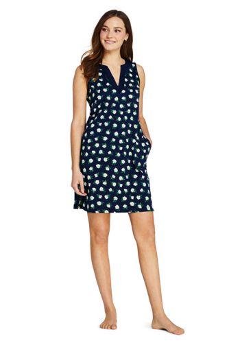 lands end jersey dress