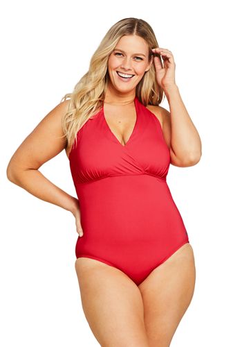 lands end halter swimsuit