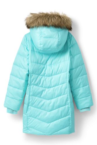 girls turquoise coat