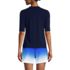 Women's SunShade UPF 50 Elbow Sleeve Relaxed Rash Guard, Back