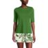 Women's SunShade UPF 50 Elbow Sleeve Relaxed Rash Guard, Front