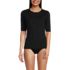 Women's Elbow Sleeve Relaxed UPF 50 Rash Guard, Front