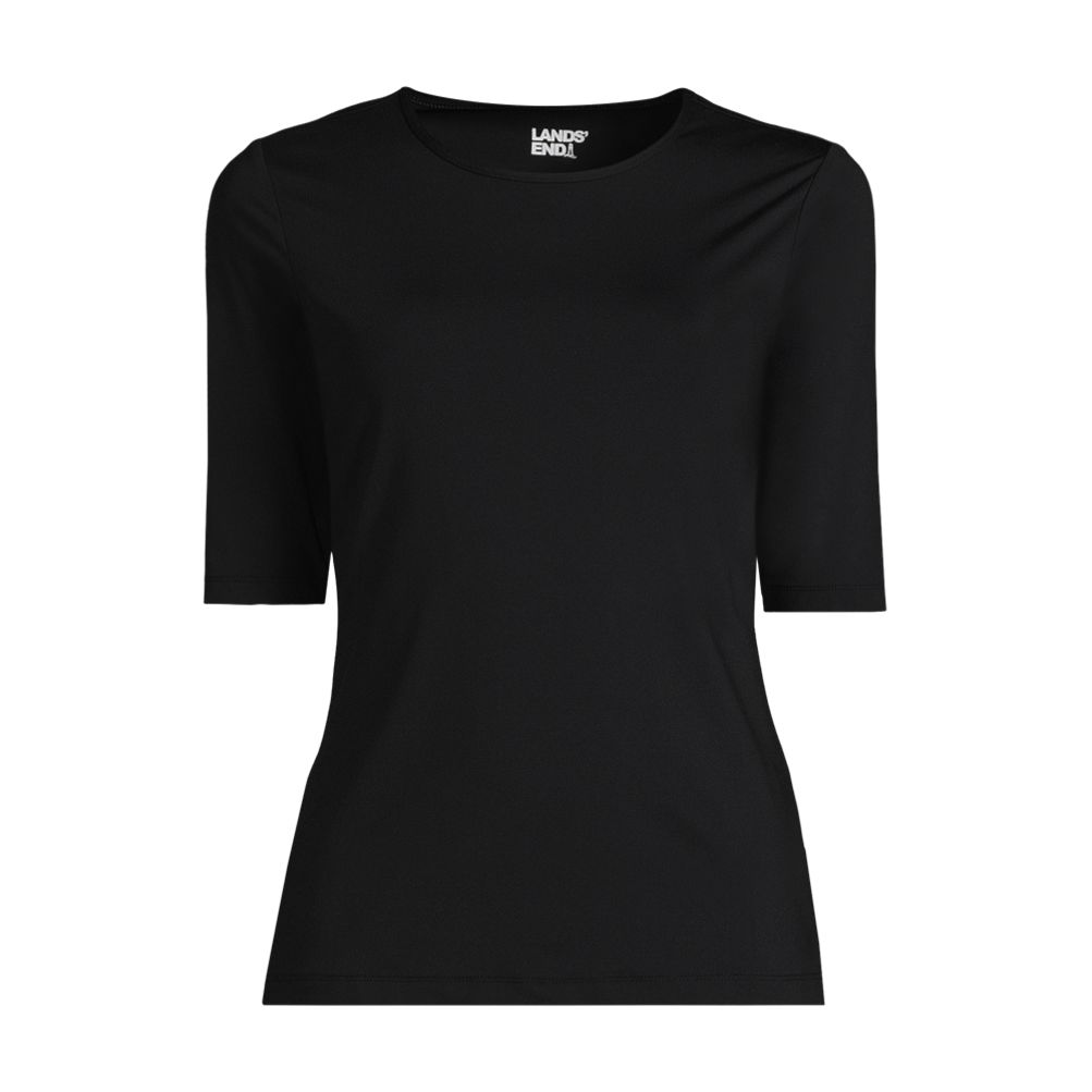 Women's Crew Neck Rash Guard UPF 50 Swim Tee