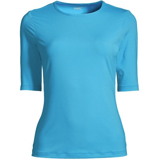 Women s Plus Size Rash Guards Lands End