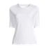 Women's Petite Elbow Sleeve Relaxed UPF 50 Rash Guard, Front