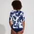 Women's SunShade UPF 50 Elbow Sleeve Relaxed Rash Guard, Back