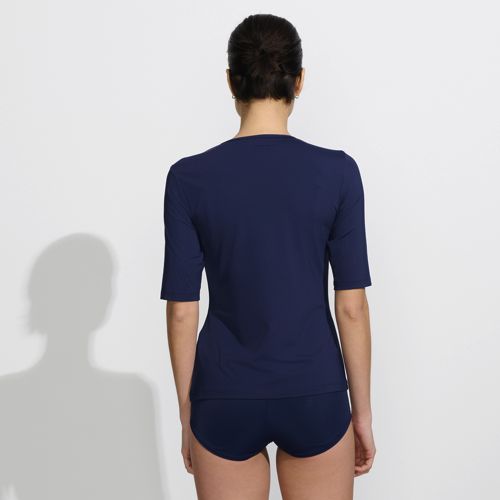 Women's SunShade UPF 50 Elbow Sleeve Relaxed Rash Guard, Back