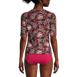 Women's Crew Neck Rash Guard UPF 50 Sun Protection Swim Tee, Back