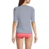  Women's SunShade UPF 50 Elbow Sleeve Relaxed Rash Guard, Back