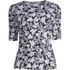 Women's Crew Neck Rash Guard UPF 50 Sun Protection Swim Tee, Front