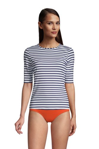 lands end womens swim shirts