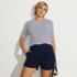 Women's Plus Size Crew Neck Rash Guard UPF 50 Sun Protection Swim Tee, alternative image