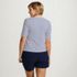 Women's Plus Size Crew Neck Rash Guard UPF 50 Sun Protection Swim Tee, Back