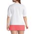 Women's Plus Size SunShade UPF 50 Elbow Sleeve Relaxed Rash Guard, Back