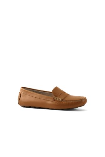 Leather Penny Loafer Driving Mocs 