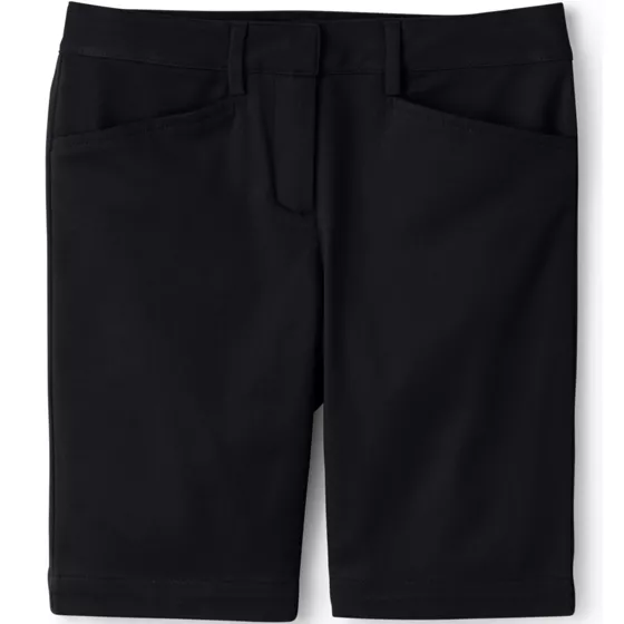 Girls Stretch Chino Bermuda Shorts - primary