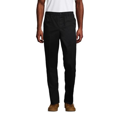 mens elastic waist chinos