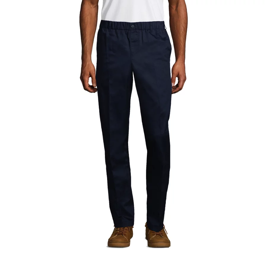 School Uniform Boys' Elastic Waist Pull On Chino Pants view 2