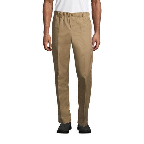 mens elastic waist chinos