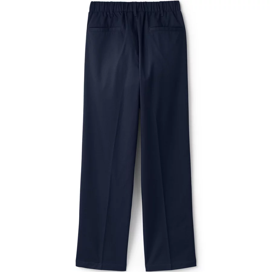 School Uniform Boys' Elastic Waist Pull On Chino Pants view 4