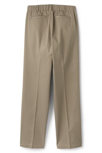 elastic waist chino pants