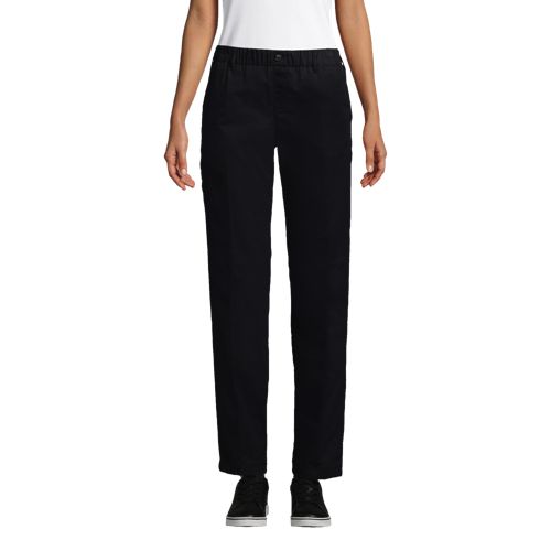 Women's Elastic Waist Pull-On Chino Pants - image 5