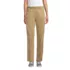 Women's Elastic Waist Pull-On Chino Pants, Front