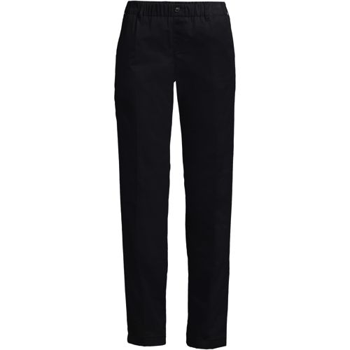 Women's Elastic Waist Pull-On Chino Pants - image 4
