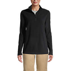 Women's Lightweight Fleece Quarter Zip Pullover, Front