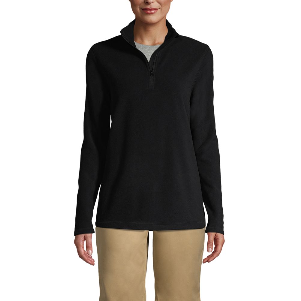 Women s Lightweight Fleece Quarter Zip Pullover Lands End