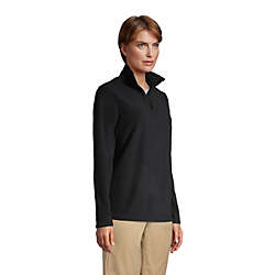 Women's Lightweight Fleece Quarter Zip Pullover, alternative image
