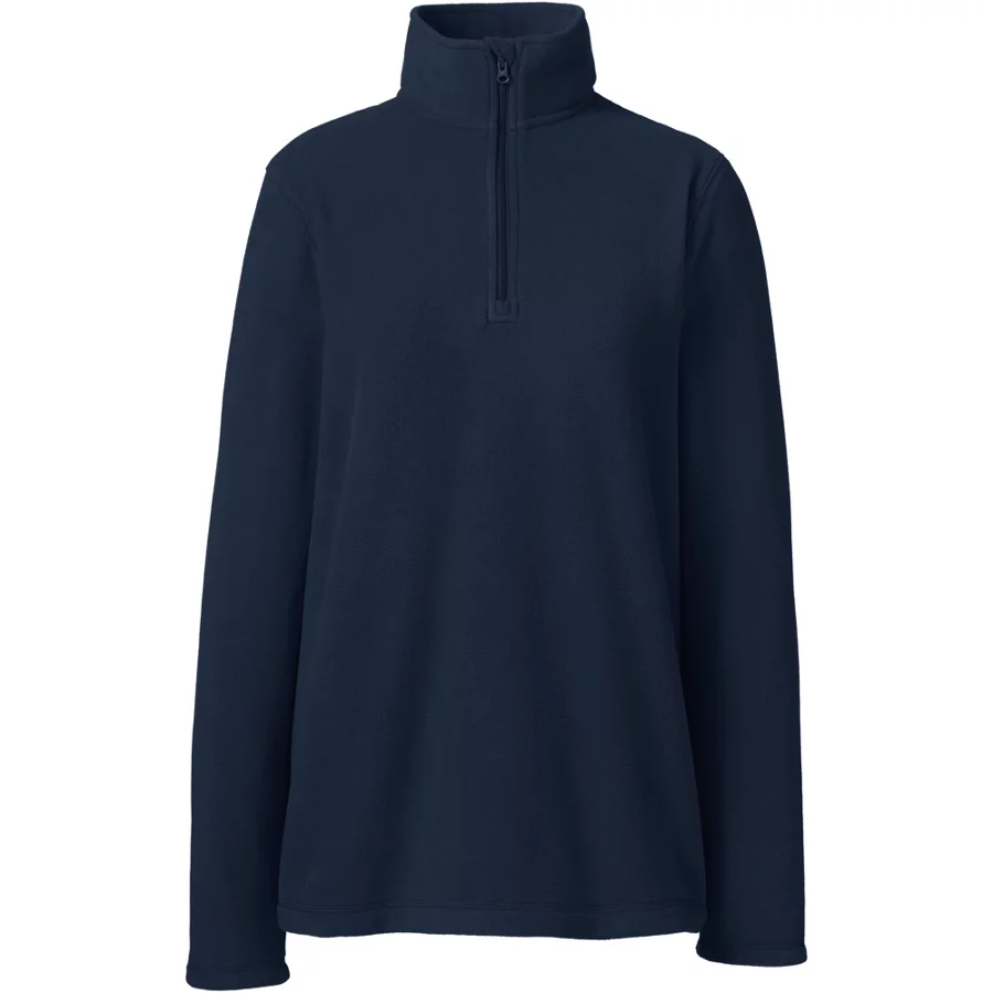 School Uniform Lightweight Fleece Quarter Zip Pullover view 6